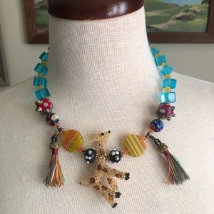Mackenzie Childs Vintage Necklace.